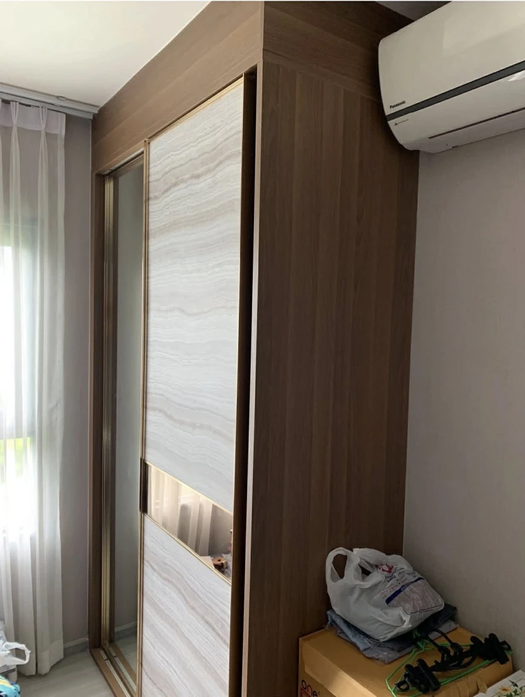 For rent: Aspire Sathorn Thapra, ready-to-move-in unit with full furnishings, affordable price. Book now!