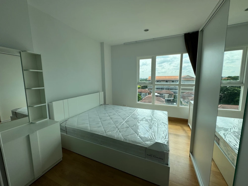 For rent: Aspire Srinakarin, 7th floor, partitioned unit, fully furnished. Book now! (Urgent!)
