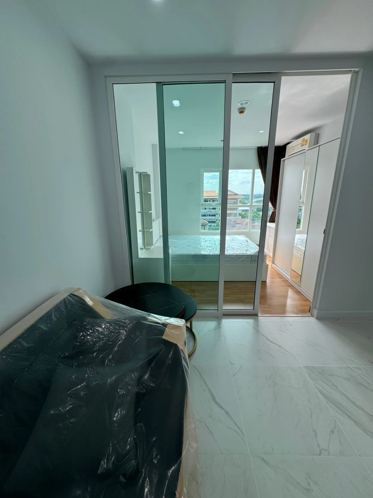 For rent: Aspire Srinakarin, 7th floor, partitioned unit, fully furnished. Book now! (Urgent!)
