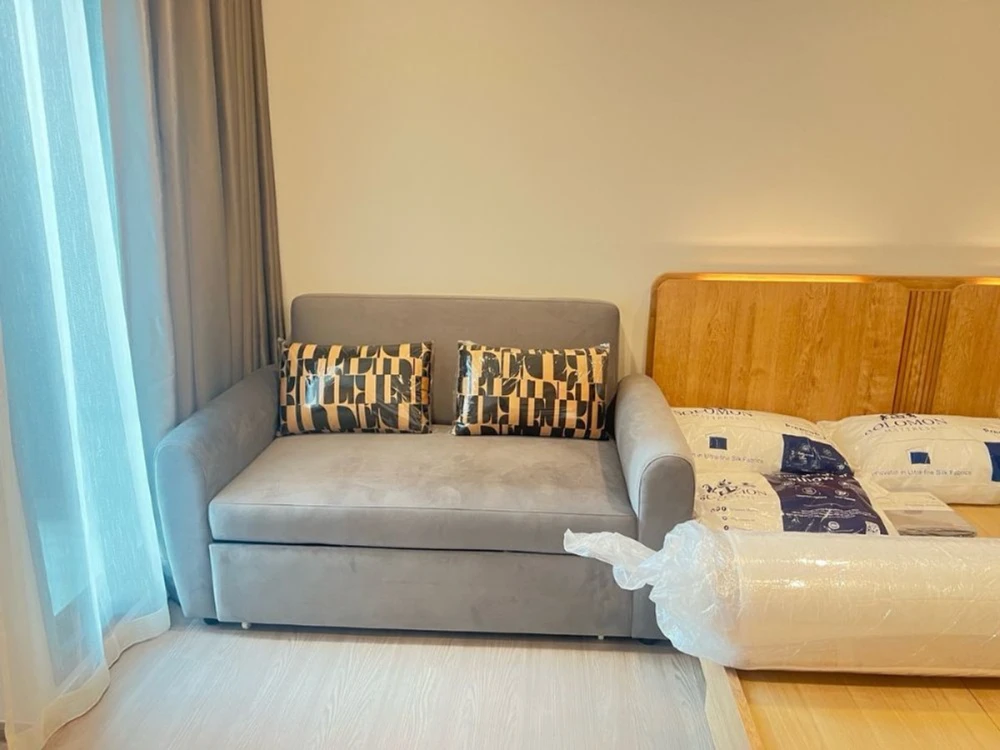 For rent: Aspire Sukhumvit - Rama 4, 8th floor, fully furnished, very livable. Book now! (Quickly!)