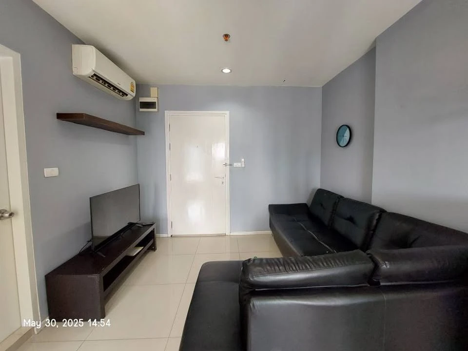 For rent: Aspire Sukhumvit 48, 15th floor, open view, fully furnished, book now, don't wait.