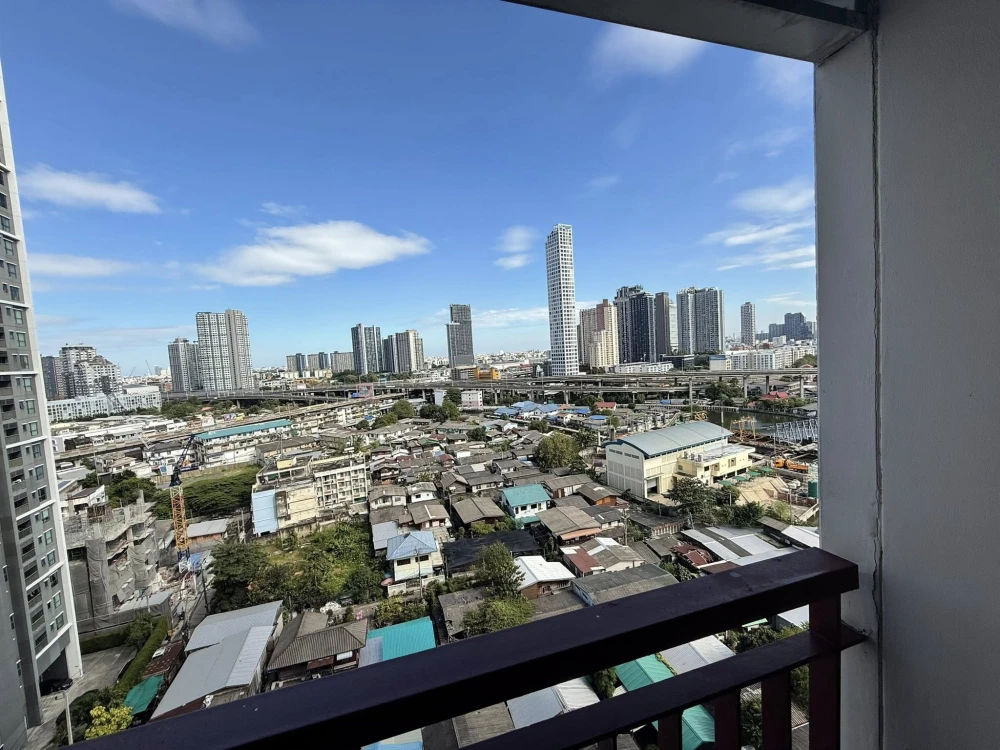 Aspire Sukhumvit 48 for rent, nice room, fully furnished and equipped with appliances, beautiful city view, no blocking, reserve now.