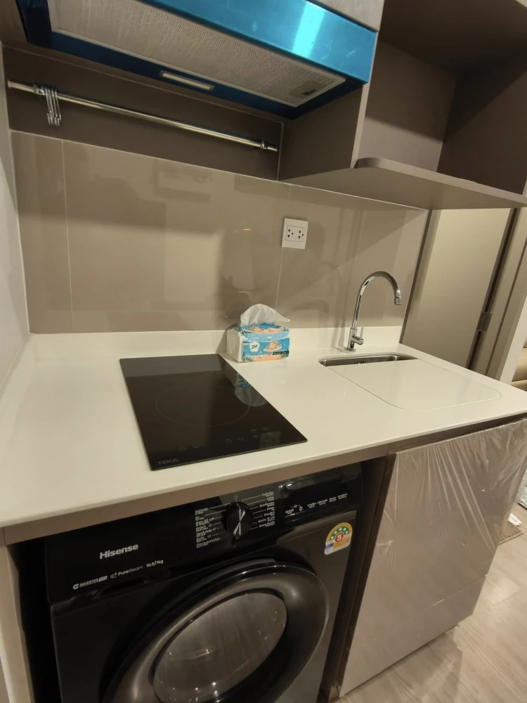 For rent: Aspire Sukhumvit Rama 4, ready to move in, fully furnished, high floor, reserve now.
