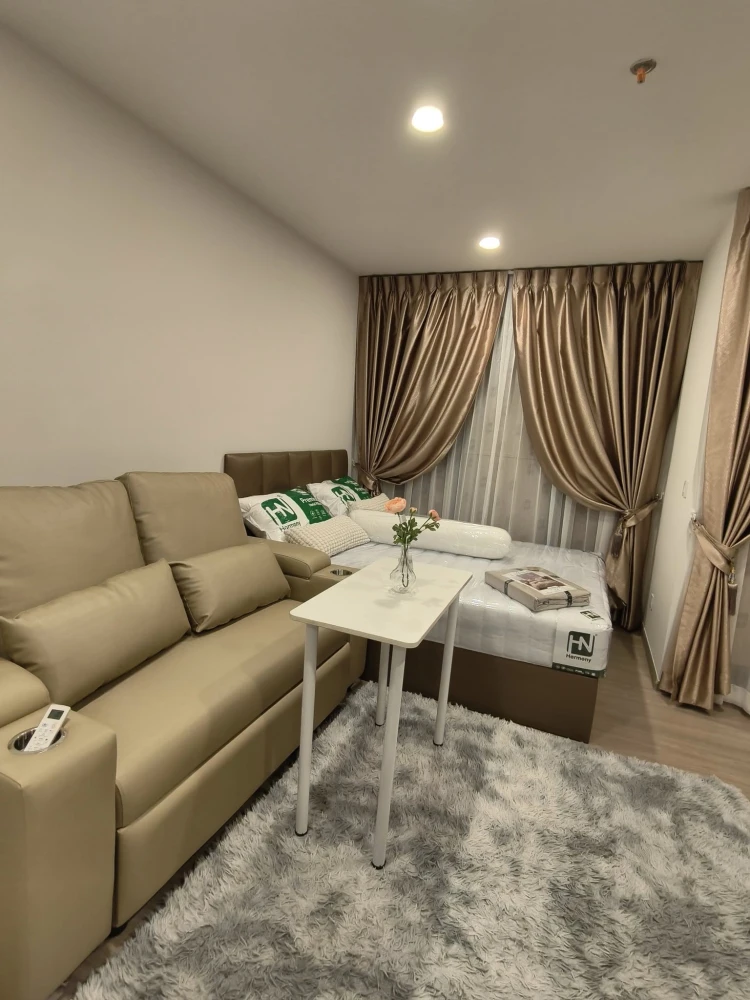 For rent: Aspire Sukhumvit Rama 4, ready to move in, fully furnished, high floor, reserve now.