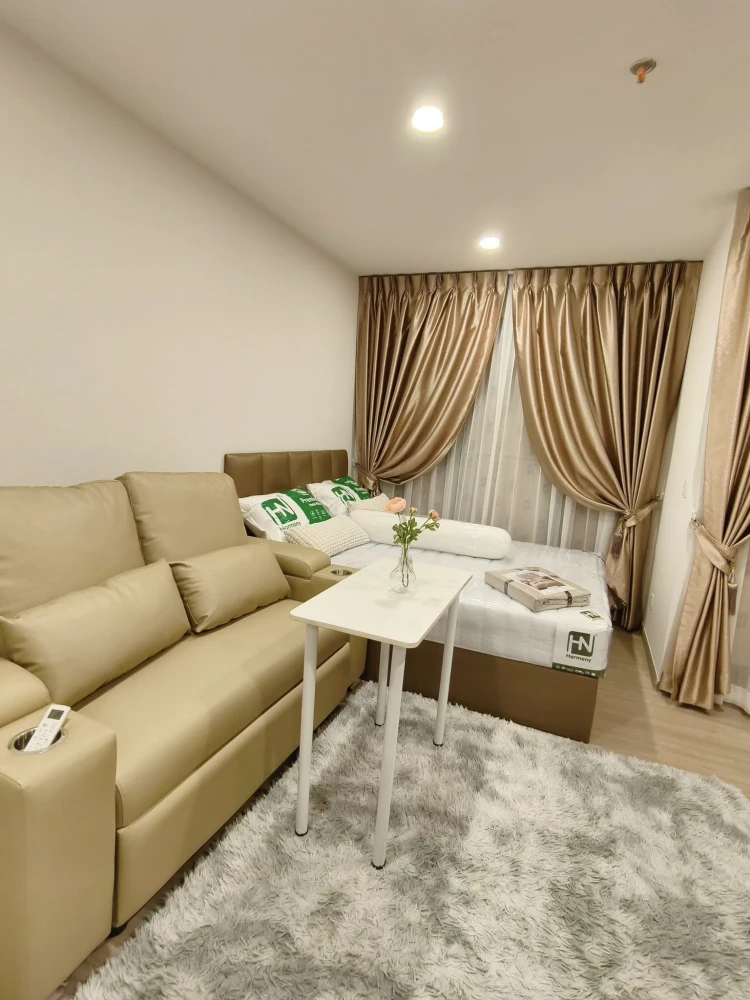 For rent: Aspire Sukhumvit Rama 4, ready to move in, fully furnished, high floor, reserve now.
