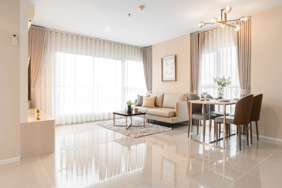 For rent Aspire Rama 9, ready to move in, spacious room, suitable for a family, hurry and book now+++