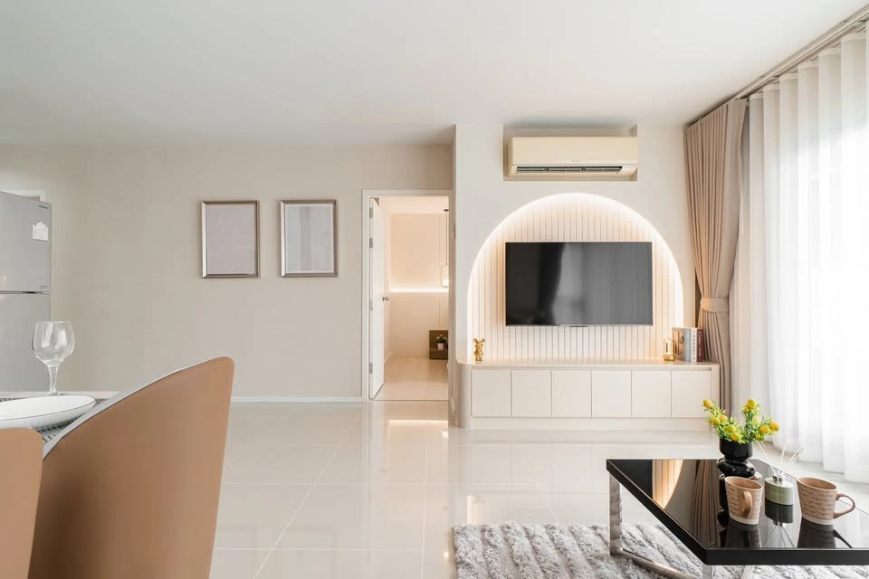 For rent Aspire Rama 9, ready to move in, spacious room, suitable for a family, hurry and book now+++