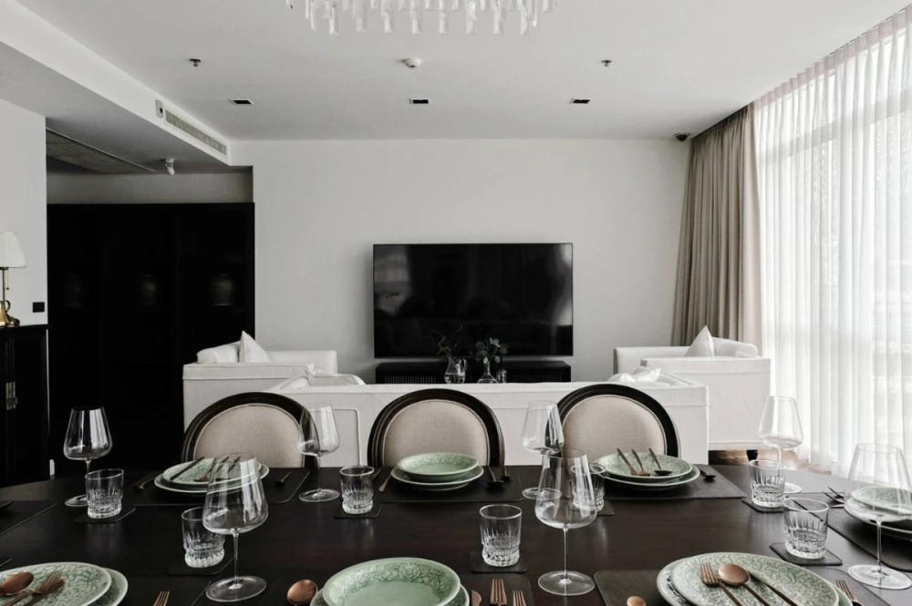 ให้เช่า Athenee Residence ชั้น 8 ห้องสวย ตกแต่งหรูหรา น่าอยู่ สนใจจองเลย