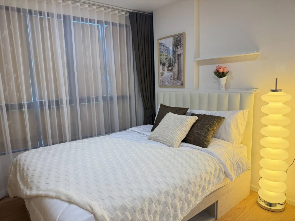 [FOR RENT] Atmoz Canal Rangsit | Modern 1-Bed Pool View Unit with Full Appliances & Shuttle Service 🏢🏊‍♂️✨