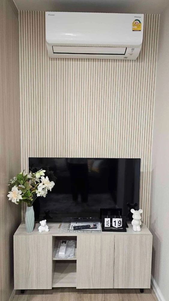 For rent: Atmoz Flow Minburi, 5th floor, unobstructed view, beautiful room, fully furnished. Book now!