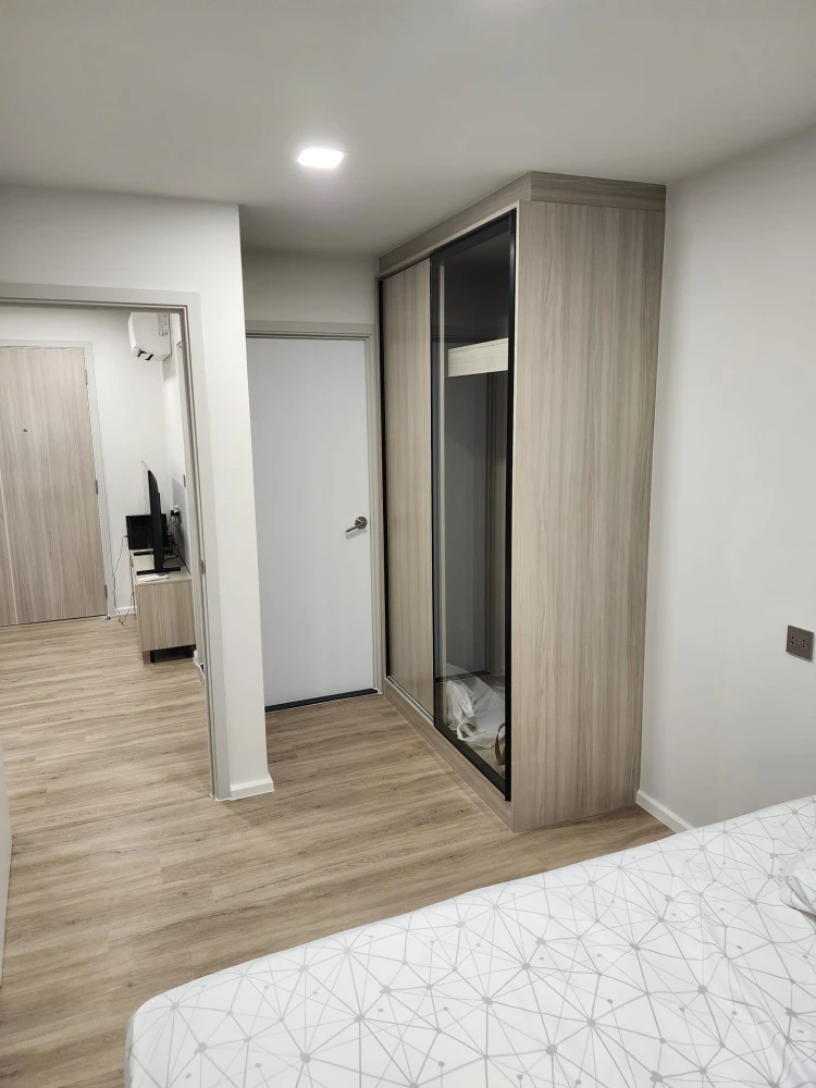 For rent Atmoz flow minburi, ready to move in, complete in one place, just drag your bags and move in, don't miss out.