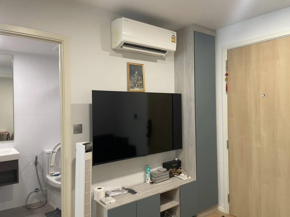 For rent: Atmoz Kanaal Rangsit, 1 bedroom, 1 bathroom, fully furnished with appliances. Book now!
