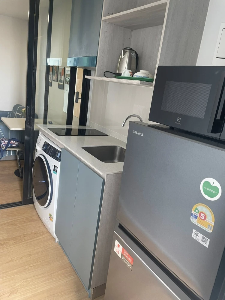 For rent: Atmoz Kanaal Rangsit, 1 bedroom, 1 bathroom, fully furnished and equipped, just bring your bags and move in!