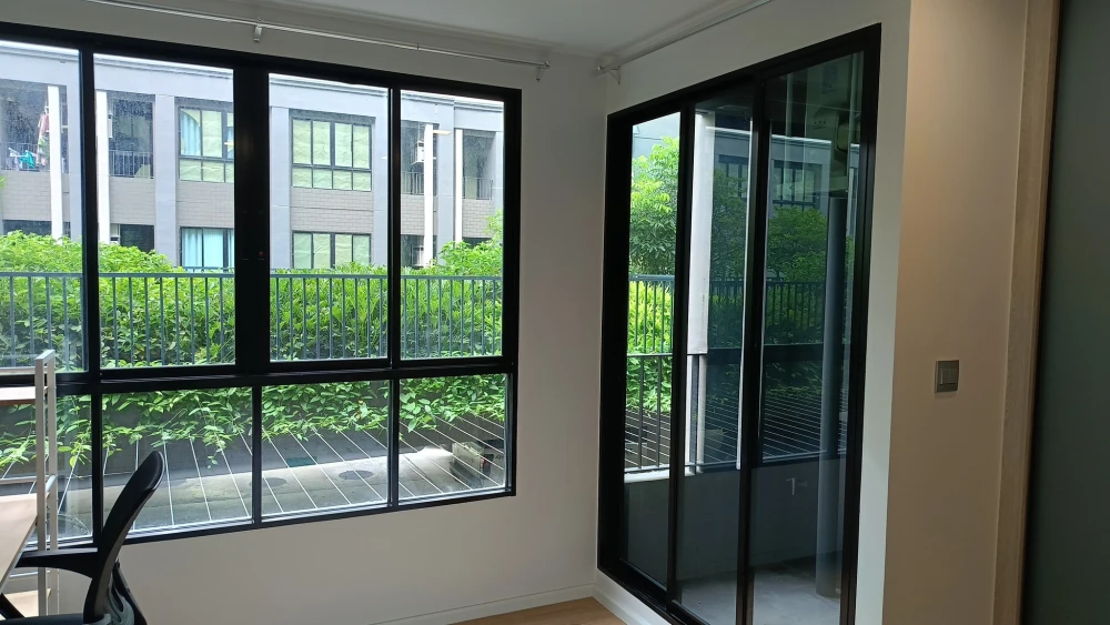 For rent Atmoz Kanaal Rangsit, 2nd floor, view inside, fully furnished room, nice to live in, book now, don't miss out.