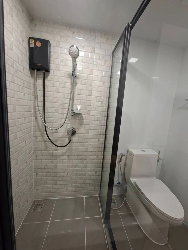 For rent: Atmoz Kanaal Rangsit, 3rd floor, open view, nice room, fully furnished, reserve now, don't miss out!