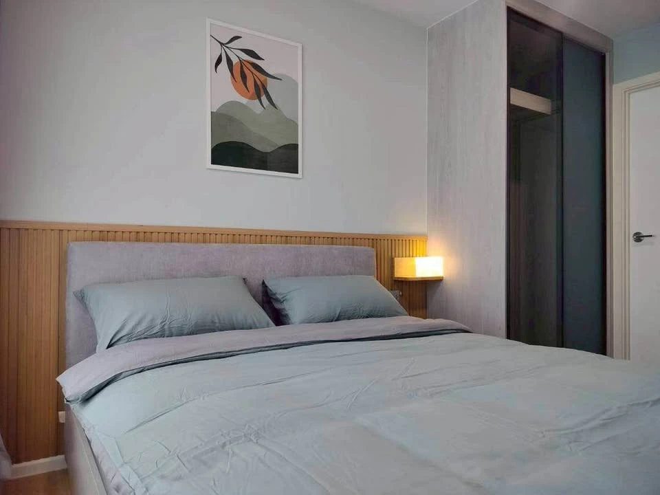 For rent: Atmoz Kanaal Rangsit, 4th floor, beautiful room, nice to live in, comes with complete decorations, reserve now!