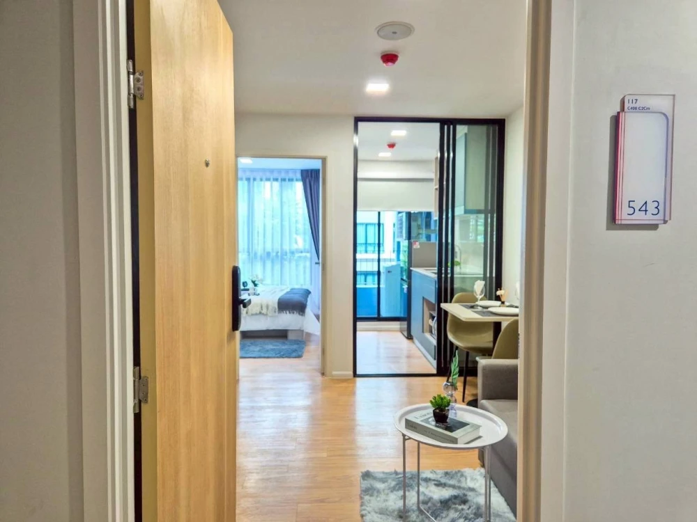 For rent: Atmoz Kanaal Rangsit, 4th floor, beautiful room, fully furnished. If interested, hurry and reserve now!
