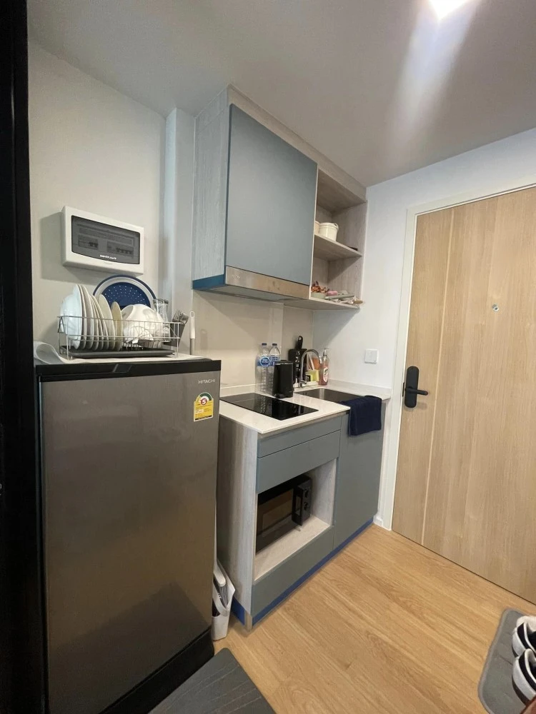 For rent Atmoz Kanaal Rangsit 4th floor, fully furnished room, comes with complete decorations, book now, don't miss it.