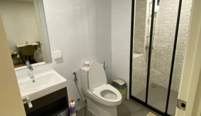 For rent: Atmoz Kanaal Rangsit, 5th floor, nice room, fully furnished, book now, hurry!