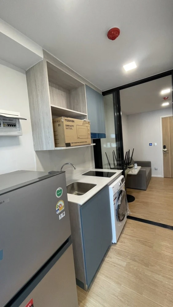 For rent Atmoz Kanaal Rangsit, 6th floor, nice room, comes with complete decoration, book now, don't wait.