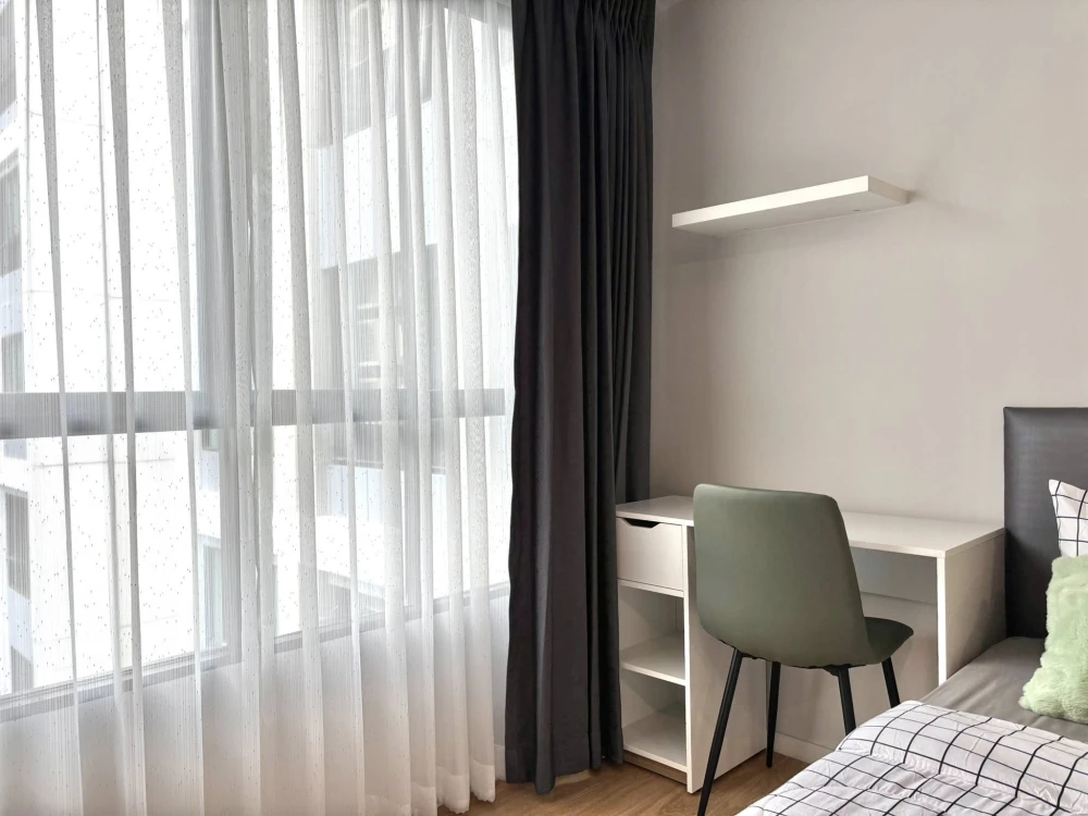 For rent: Atmoz Kanaal Rangsit, 6th floor, nice room, fully furnished, ready to move in. Reserve now, hurry!