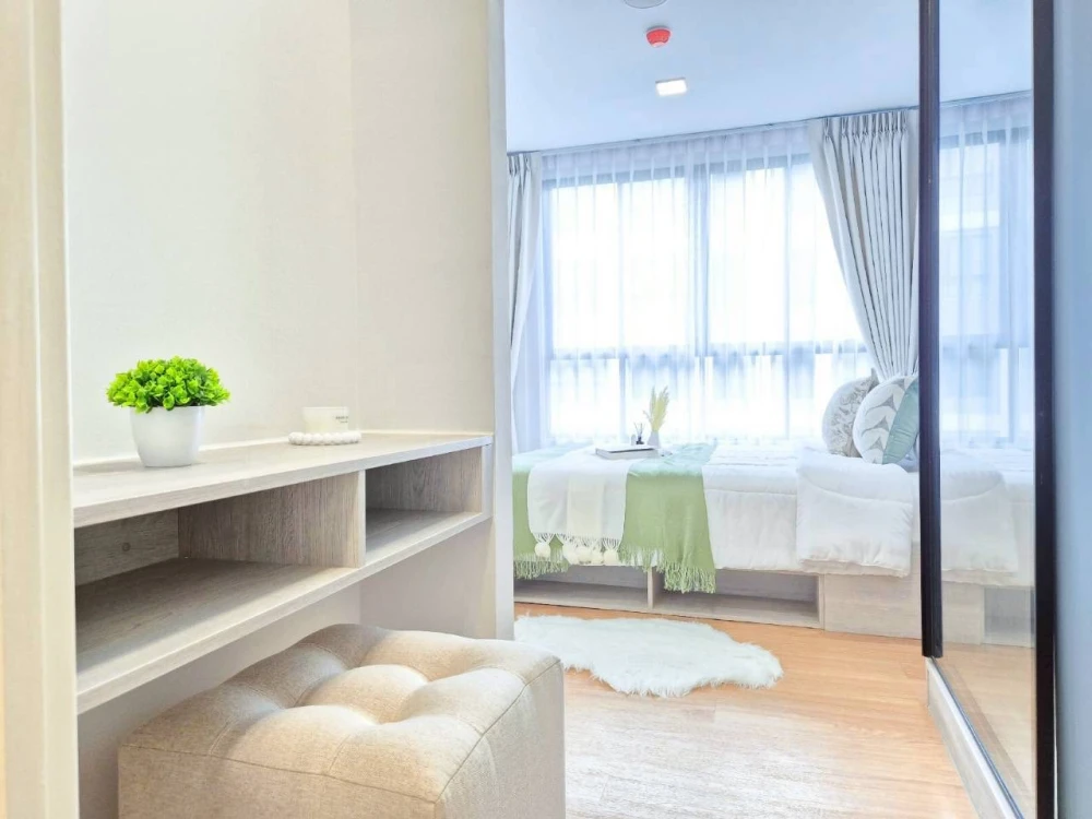 For rent: Atmoz Kanaal Rangsit, 6th floor. Beautifully furnished and ready to move in. Book now!