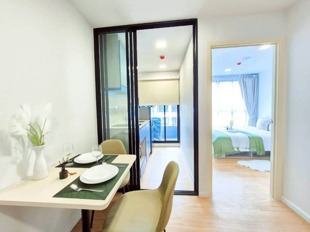 For rent: Atmoz Kanaal Rangsit, 6th floor. Beautifully furnished and ready to move in. Book now!