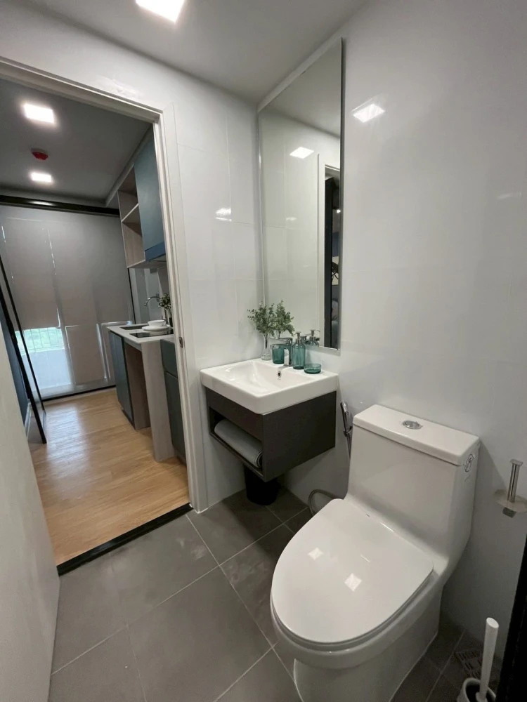 For rent: Atmoz Kanaal Rangsit, 7th floor, city view, fully furnished, book now!