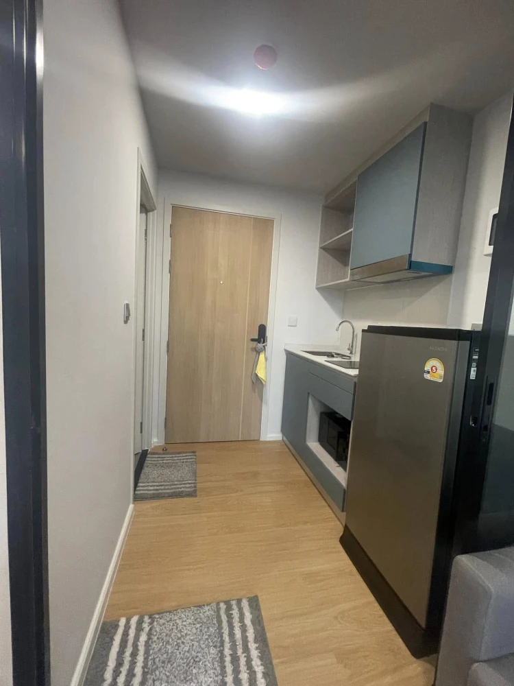 For rent: Atmoz Kanaal Rangsit, Studio room, view of the Red Line, furniture and appliances, book now.