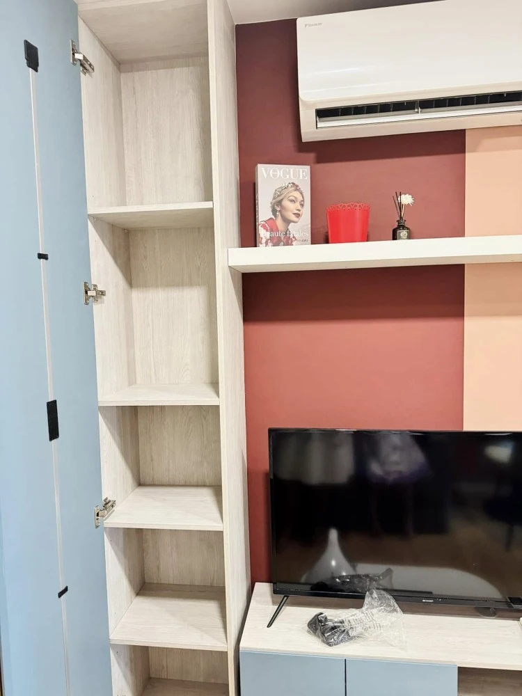 For rent Atmoz Kanaal Rangsit, a nice room, complete with furniture and appliances, affordable price. You must hurry to reserve.