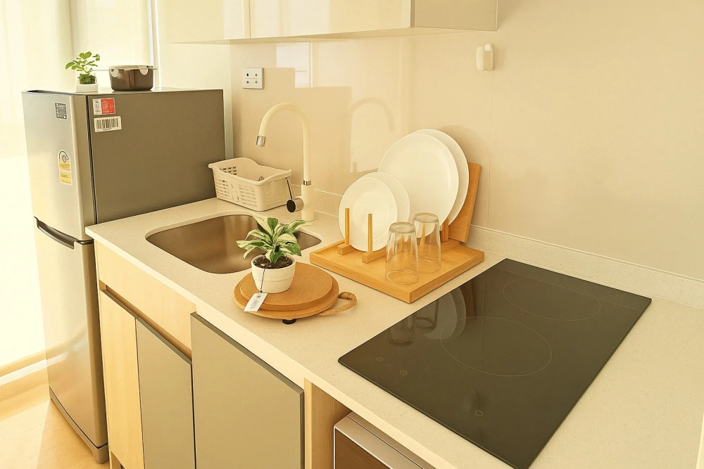 For rent Atmoz Kanaal Rangsit, ready to move in, convenient, complete here, hurry up and reserve now, don't miss out.