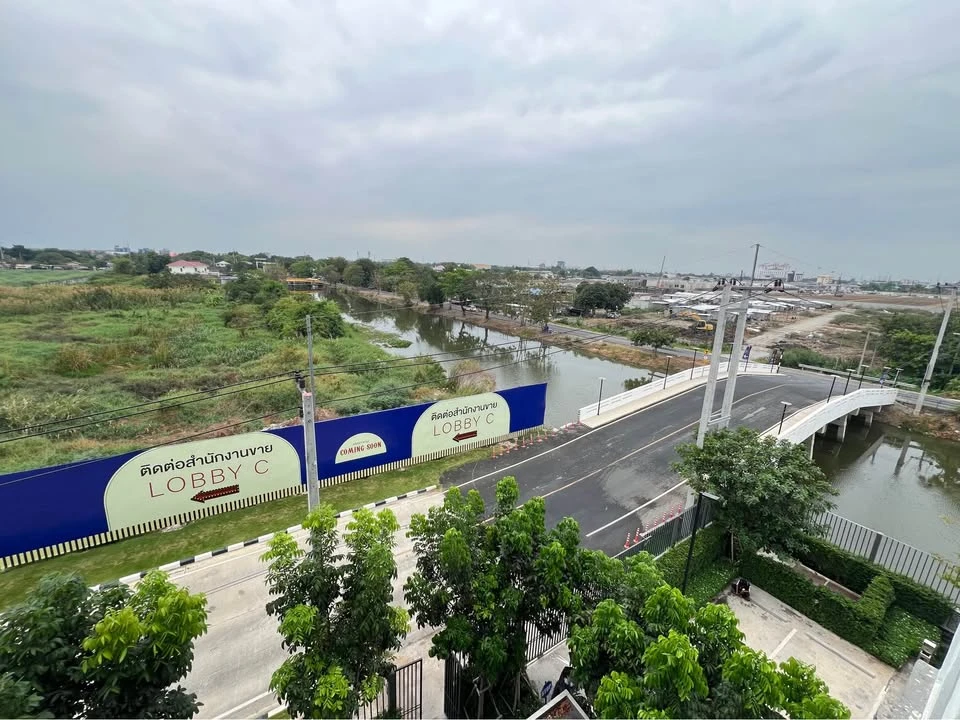 For rent: Atmoz Kanaal Rangsit, ready to move in, furnished, complete with electrical appliances. Hurry and reserve now.