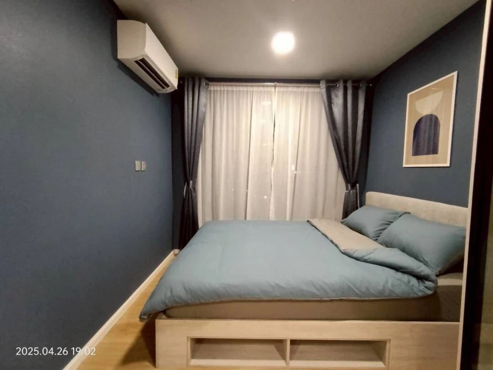 For rent: Atmoz Kanaal Rangsit, Building C, 7th floor, size 26 square meters, complete with furniture. Hurry and grab it now!