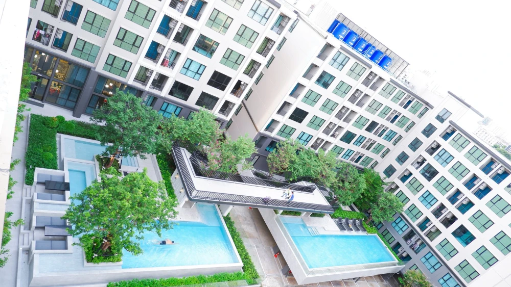For rent: Atmoz Palacio Ladprao Wanghin Studio room, decorated in a theme, fully equipped with amenities. Book now!