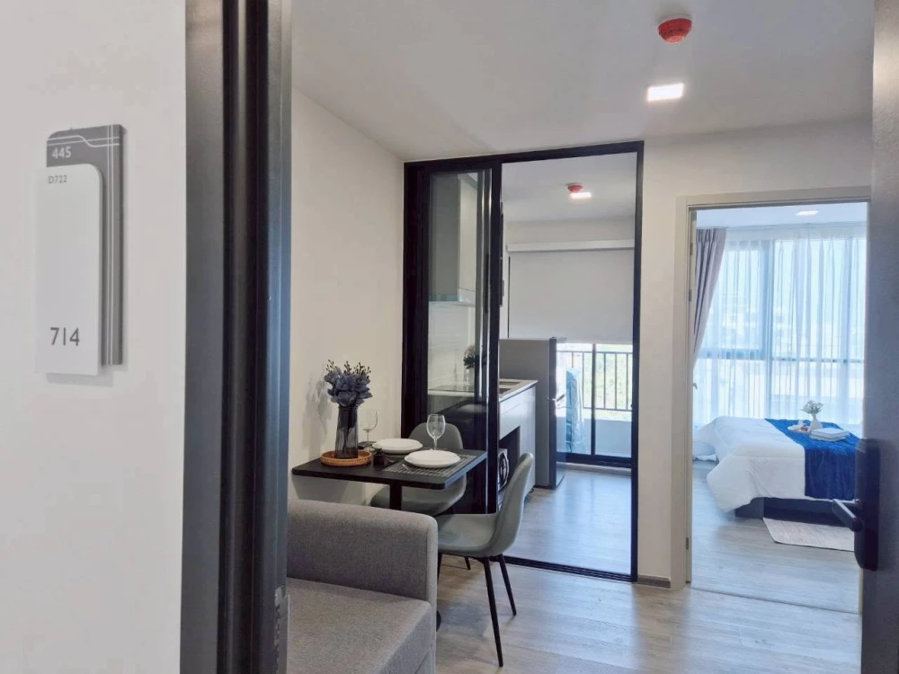 ให้เช่า Atmoz Palacio ลาดพร้าว-วังหิน ห้องแต่งน่าอยู่ เฟอร์ เครื่องใช้ไฟฟ้าครบ มาอต่ตัวเข้าอยู่ได้เลย
