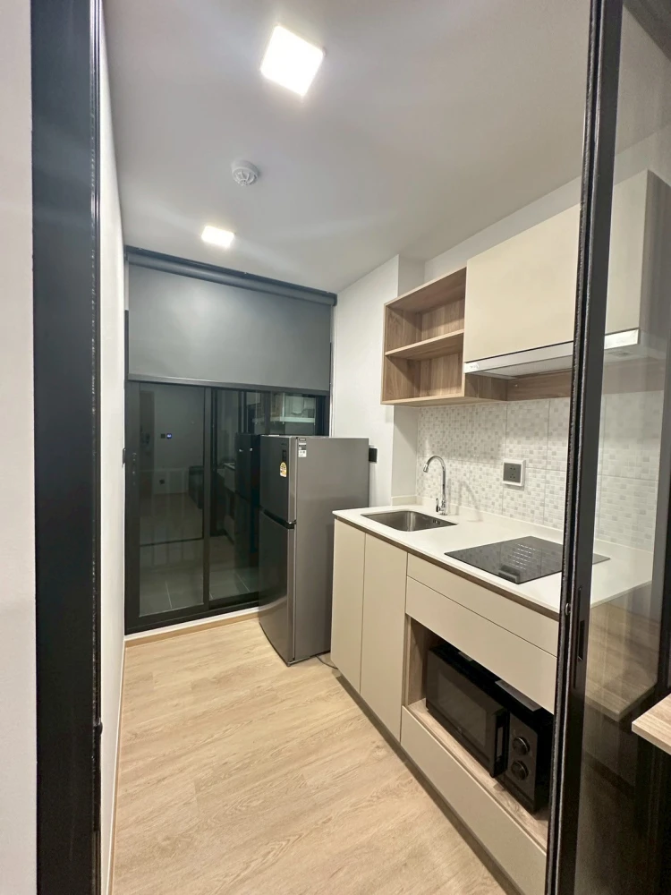 For rent: Atmoz Season Ladkrabang, 2nd floor, corner room, fully furnished, reserve now, hurry!