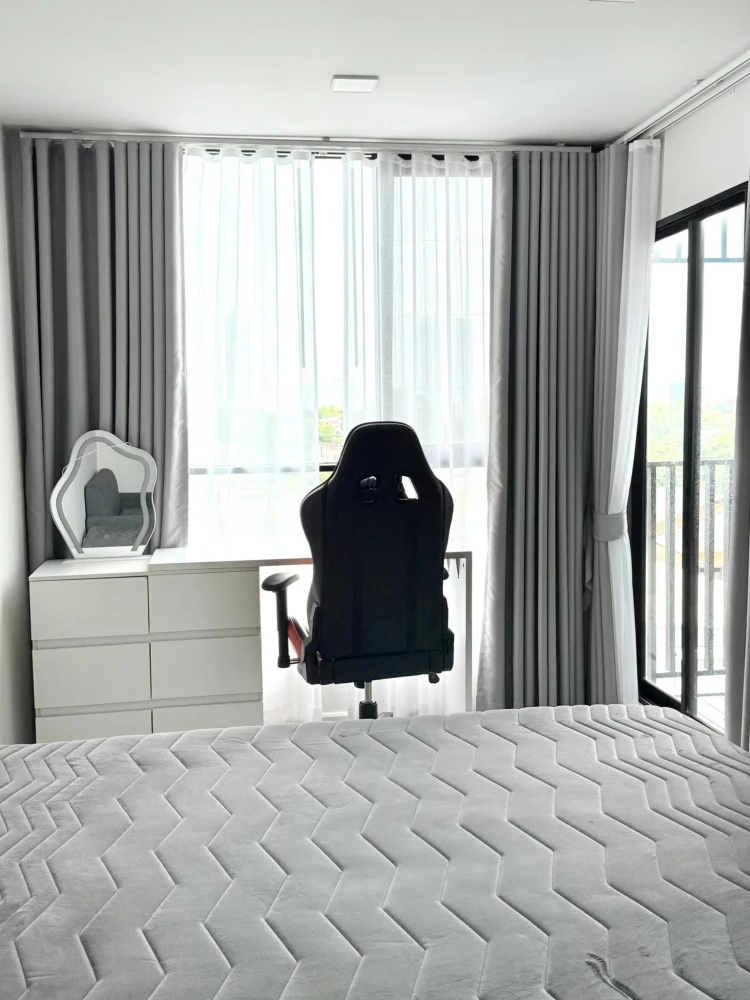 For sale rent: Atmoz Tropicana Bangna, 1 bedroom, 1 bathroom, good location, convenient transportation, fully furnished, reserve now!