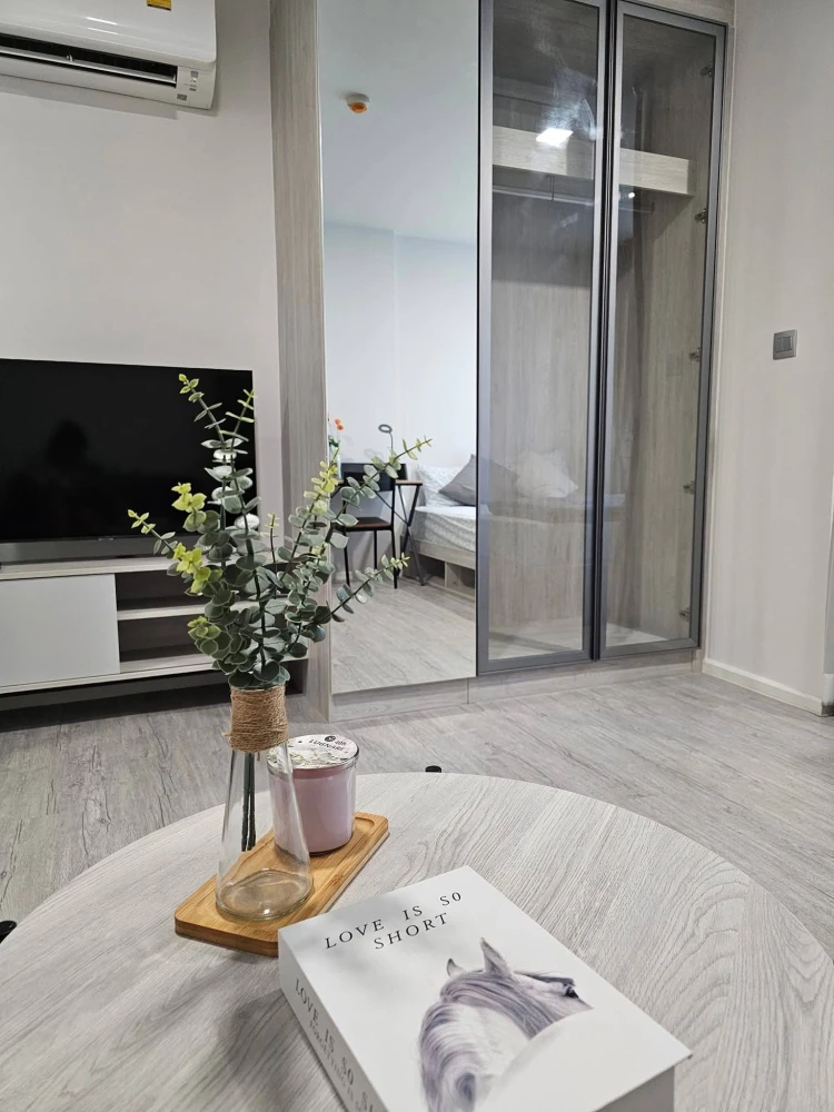 For rent: Atmoz Tropicana Bangna 2, garden and pool view, fully furnished, very comfortable. Book now!