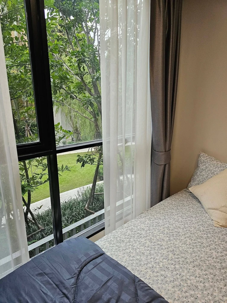 For rent: Atmoz Tropicana Bangna 2, garden and pool view, fully furnished, very comfortable. Book now!