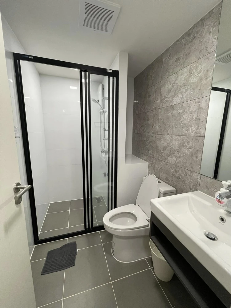For rent: Atmoz Tropicana Bangna, well-separated room, fully furnished, complete with electrical appliances. You can reserve today.