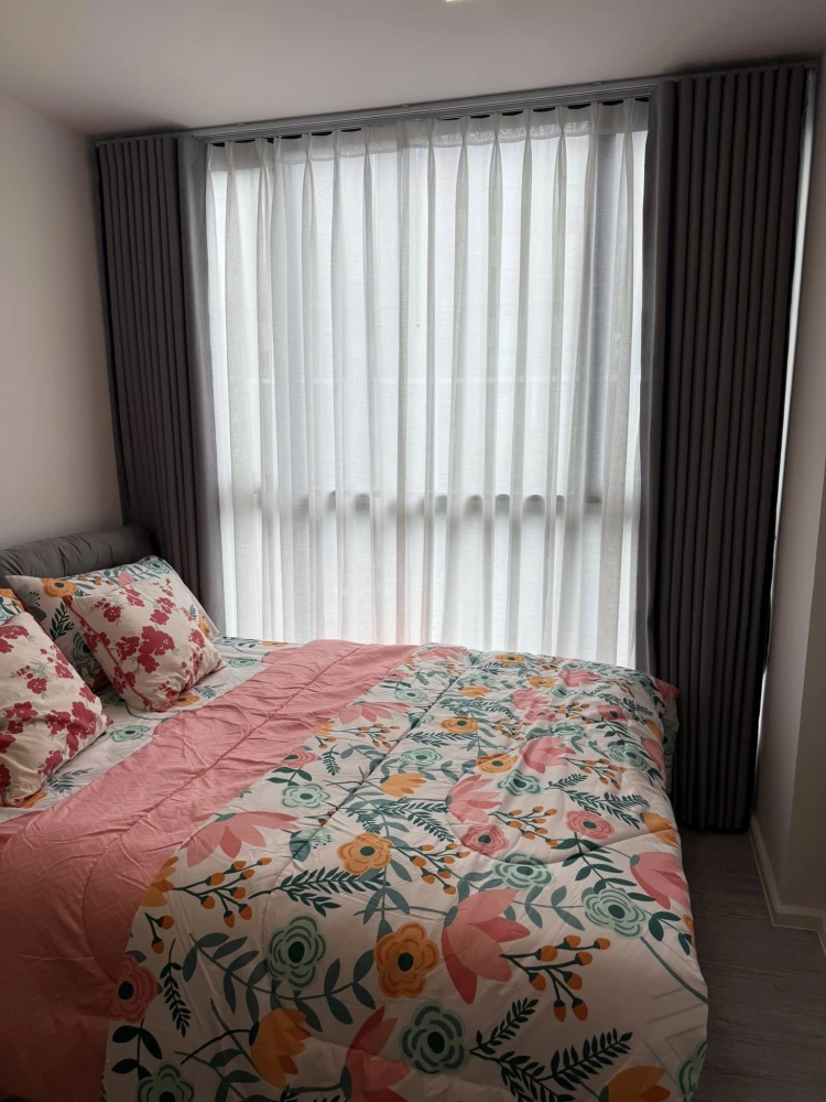 For rent: Atmoz Tropicana Bangna. Nice room, fully furnished with appliances. Book now! Don't miss this opportunity.