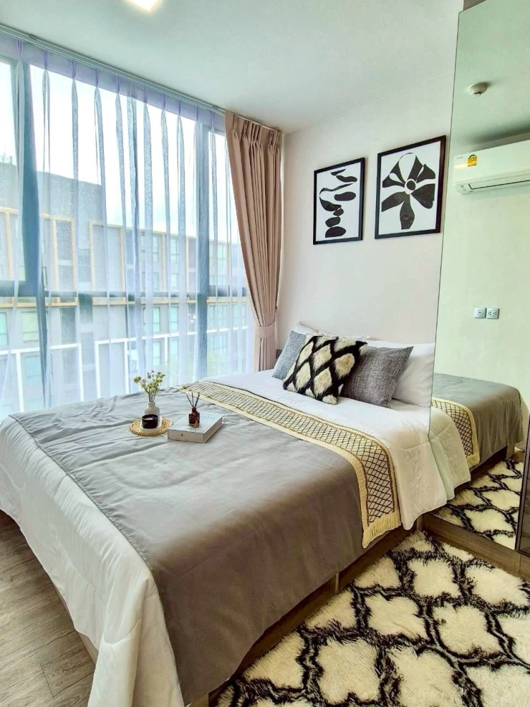 ให้เช่า Atmoz Tropicana Bangna ห้องน่าอยู่ เฟอร์พร้อม จองเลย