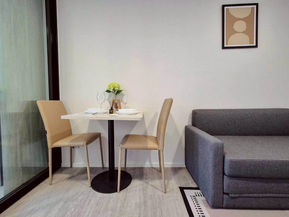 For rent: Atmoz Tropicana Bangna, ready to move in, fully furnished, reserve now.