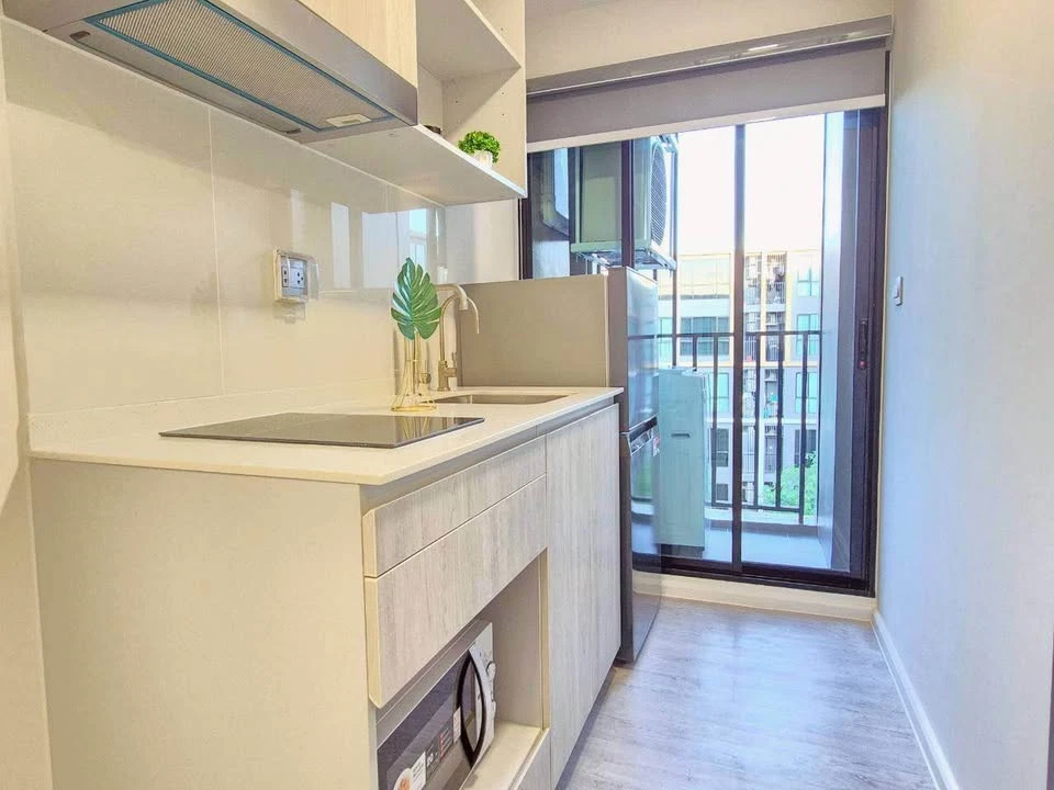 For rent: Atmoz Tropicana Bangna, ready to move in, fully furnished, reserve now.