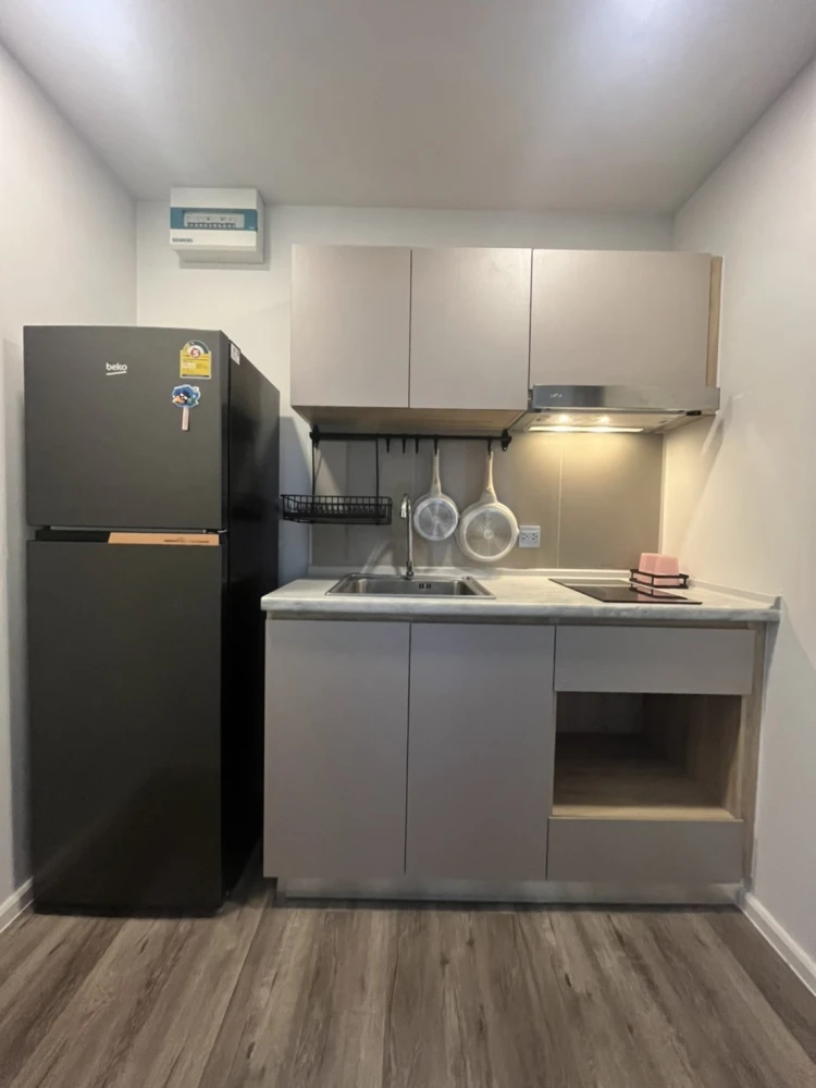 For rent Atmoz Ratchada-Huai Khwang Nicely decorated Complete set of furniture + electrical appliances. Reserve now.