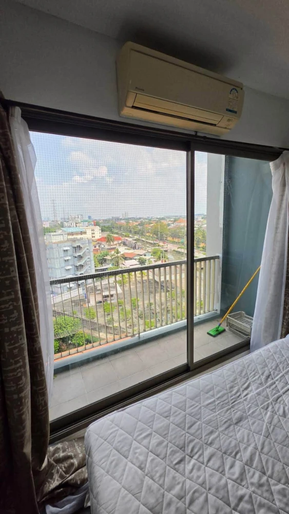 For Rent: B Campus Prachachuen, 8th-floor unit. Fully furnished—just bring your suitcase and move right in!