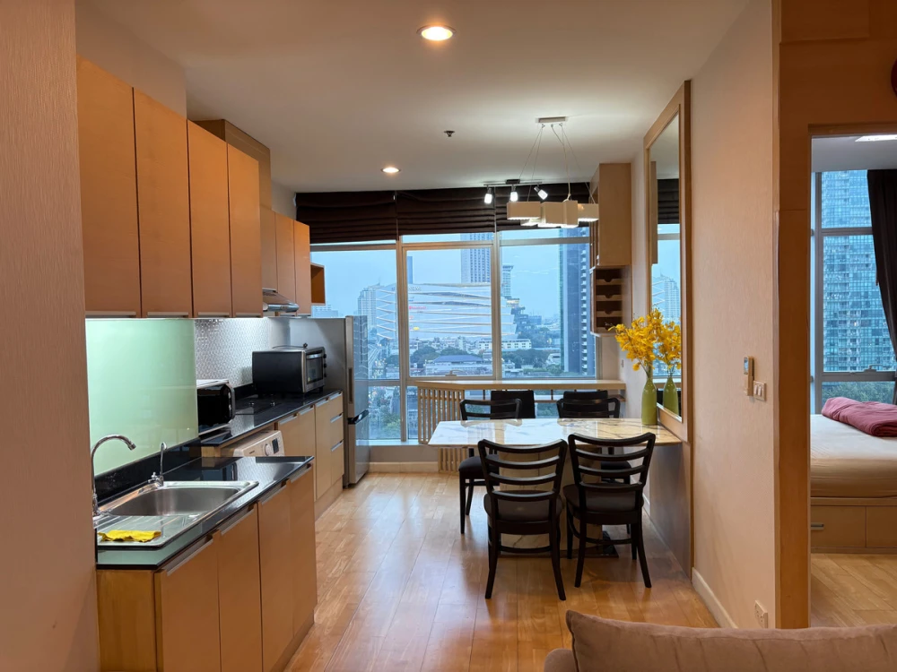 For rent: Baan Chao Praya, 12th floor, fully furnished unit. Book now! Don't miss out! Hurry!