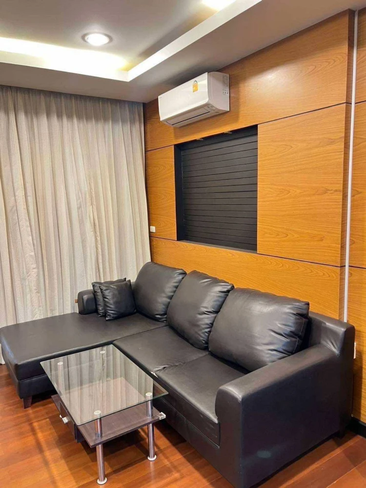 For rent: Baan Klang Krung Siam-Pathumwan, 21st floor, nice room, fully furnished, reserve now!