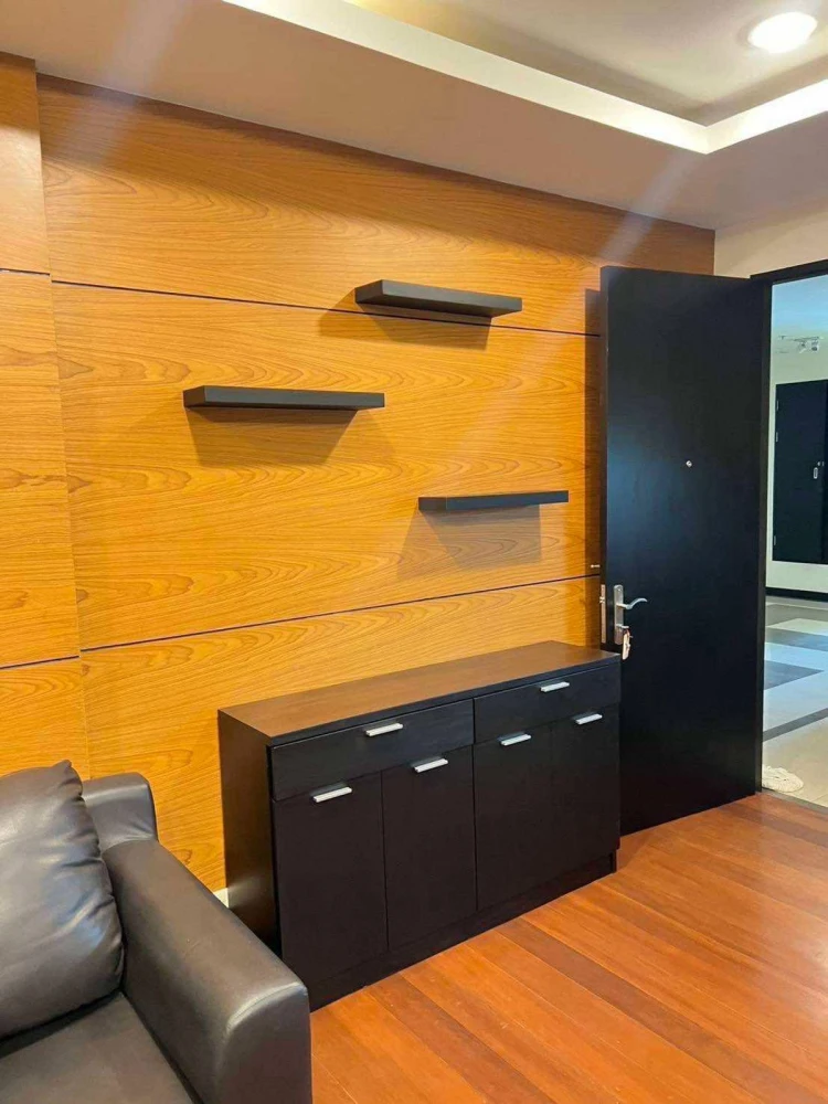 For rent: Baan Klang Krung Siam-Pathumwan, 21st floor, nice room, fully furnished, reserve now!