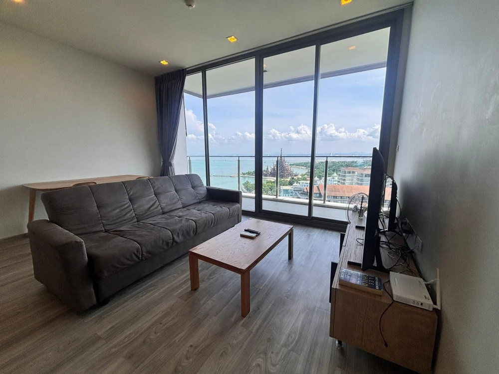 For rent: Baan Plai Haad, 14th floor, sea view, fully furnished, ready to move in. Interested? Hurry and reserve now!